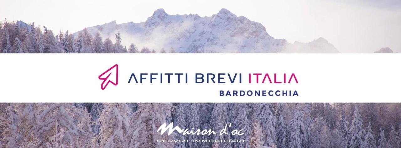 Appartamento Bellavista - Affitti Brevi Italia Oulx Exteriör bild